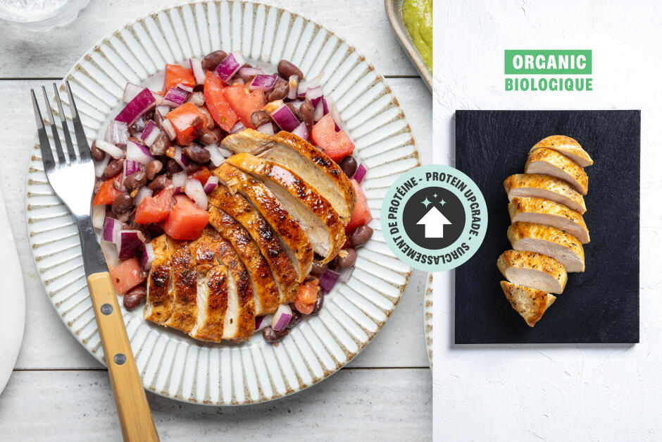 Surclassement de protéine | Poulet BIO tex-mex rapido