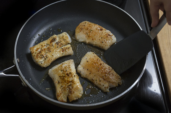 Morue poêlée - Livraison de kit recette | Marché Goodfood