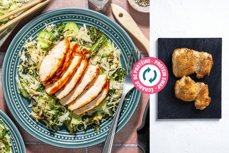 Protein Swap | Yellow Thai BBQ Chicken Thighs