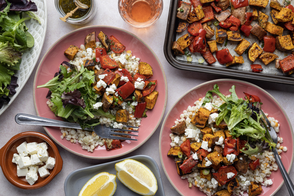 Greek-Style Roasted Veggies