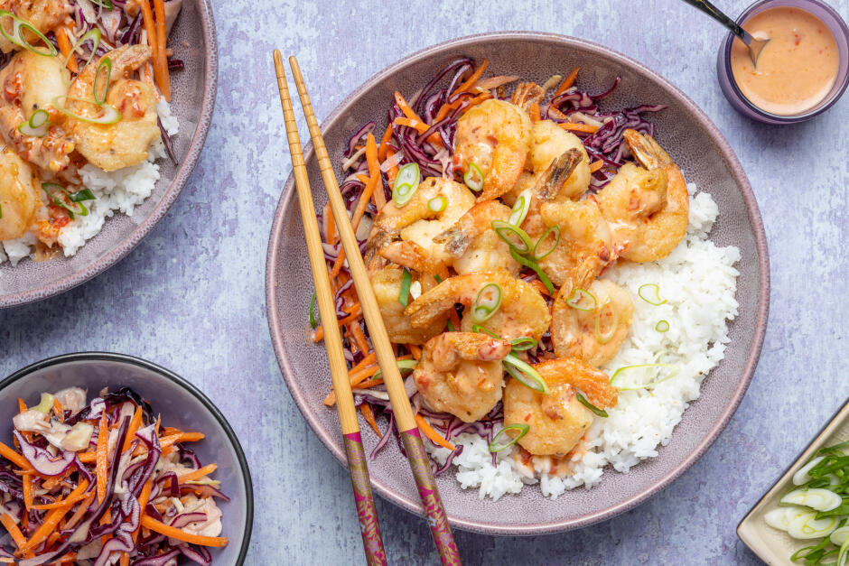 Tendance virale: Crevettes Bang Bang piquantes