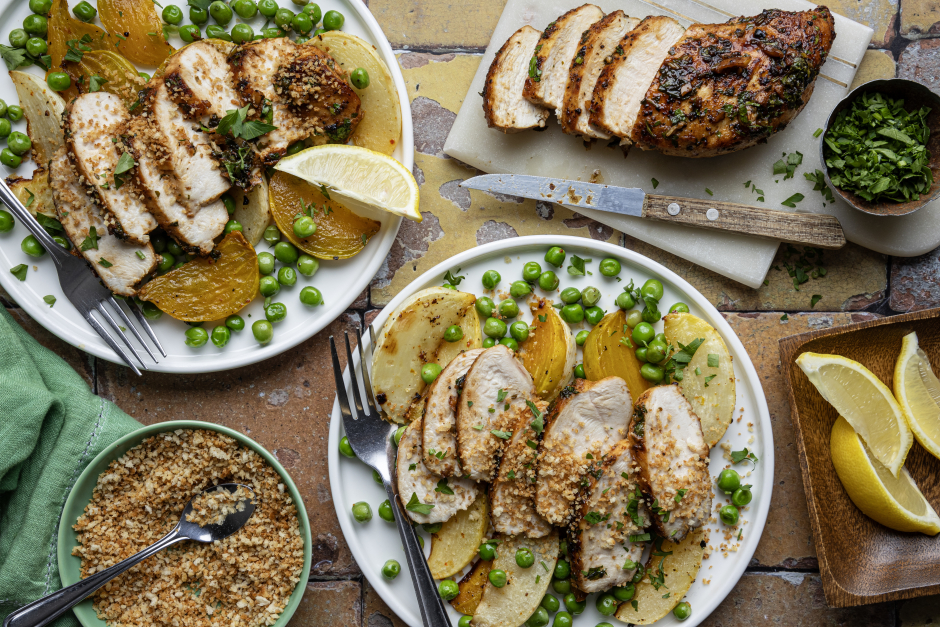 Carb-Wise: Chicken ‘Kyiv’ with Garlic & Parsley Butter