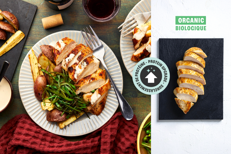 Protein Upgrade | Pan-Seared ORGANIC Chicken Breasts with Brown Butter ‘Hollandaise’