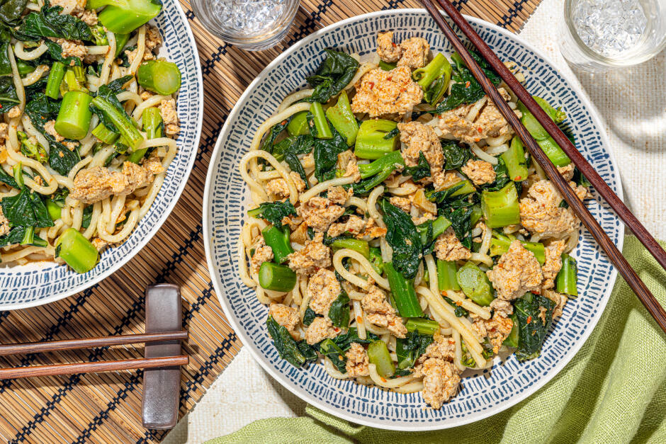 Protein Swap | Umami Bomb Beef Noodle Bowls