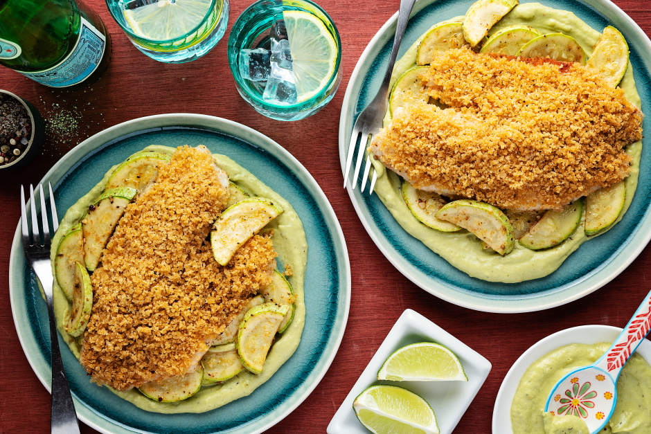 Carb-Wise: Baked Tilapia with Mexican-Spiced Panko