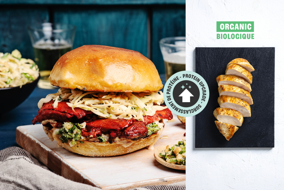 Protein Upgrade | Spicy Tandoori ORGANIC Chicken Sandwiches