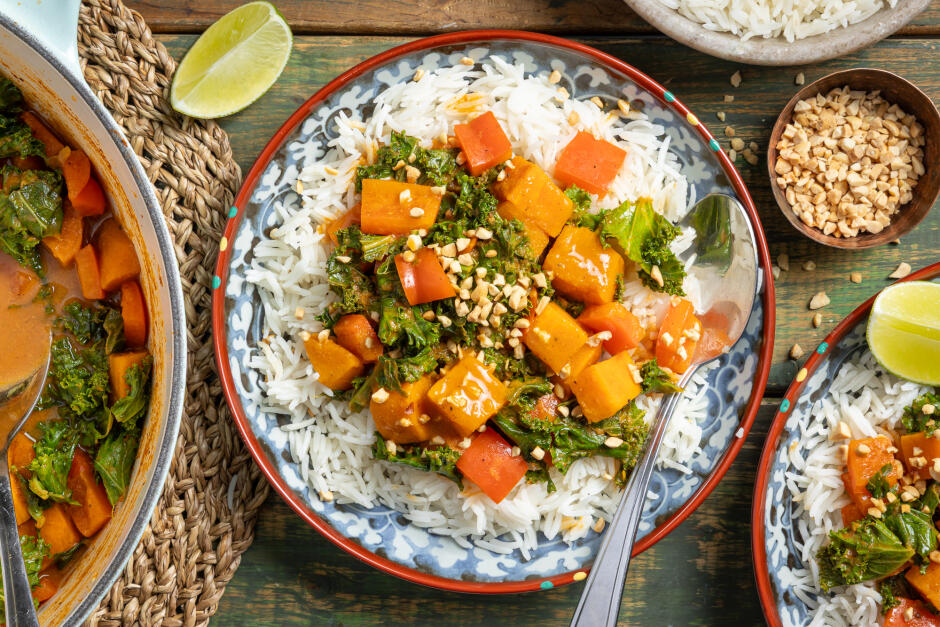 Vegan Sweet Potato Maafe