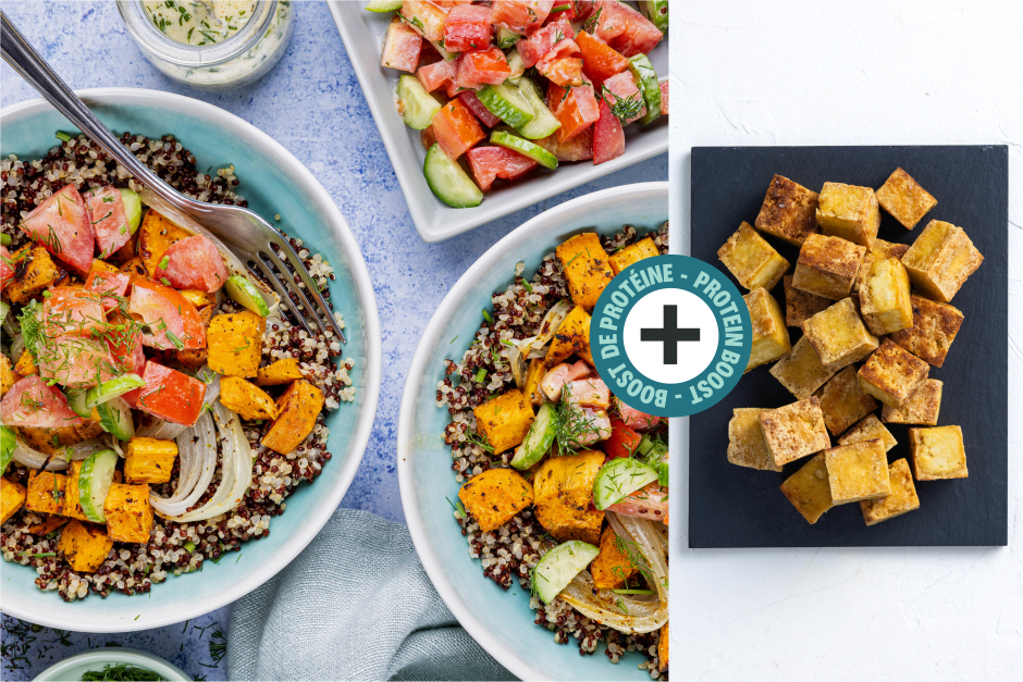 Protein Boost | Vegetarian Quinoa & Tofu Bowls