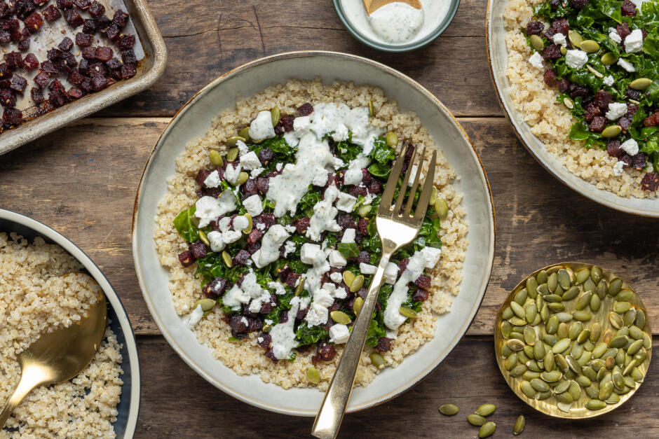 Protein Boost | Green Goddess Beets & Kale