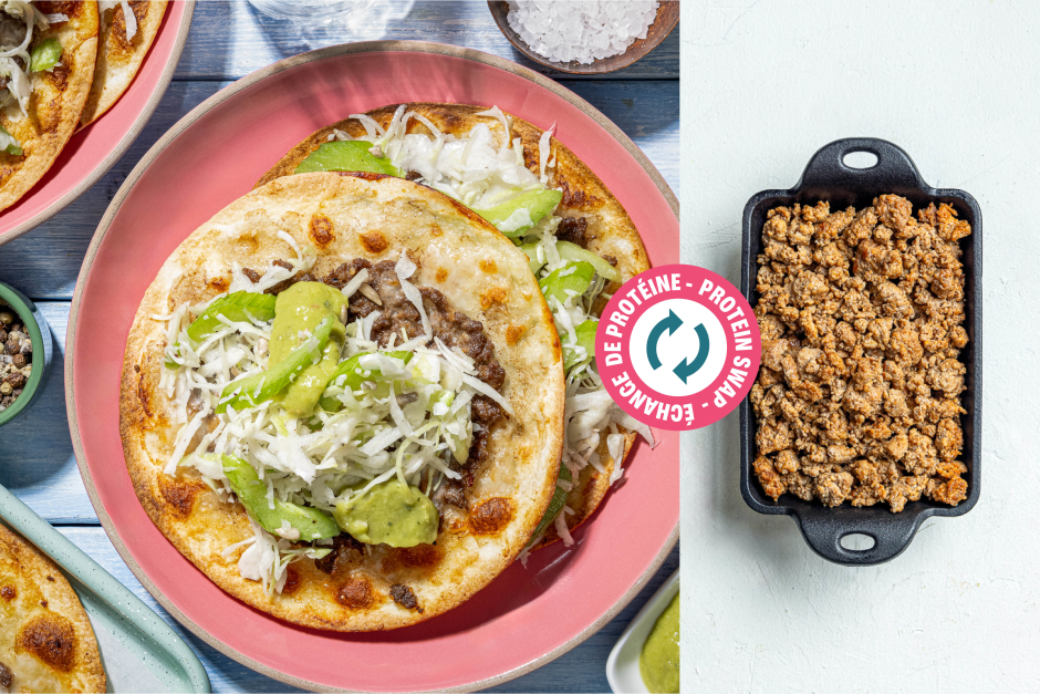 Protein Swap | Sheet Pan Chorizo Tostadas