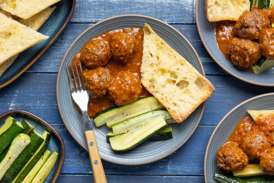 Spoon-Drop Beef Albondigas