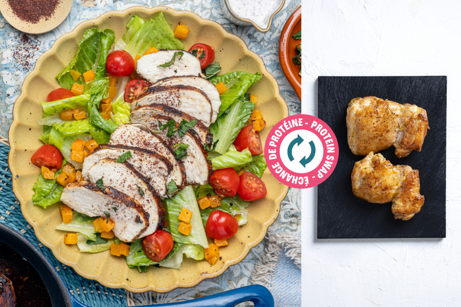 Protein Swap | Yogurt-Marinated Shish Taouk Chicken