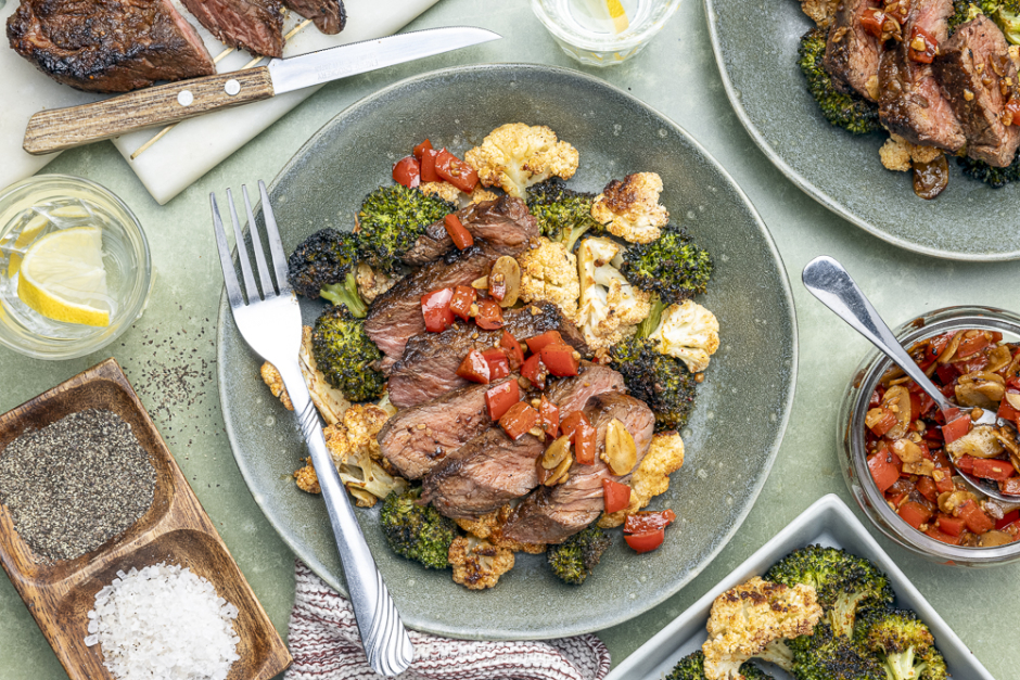 Smoky Steaks a la Plancha