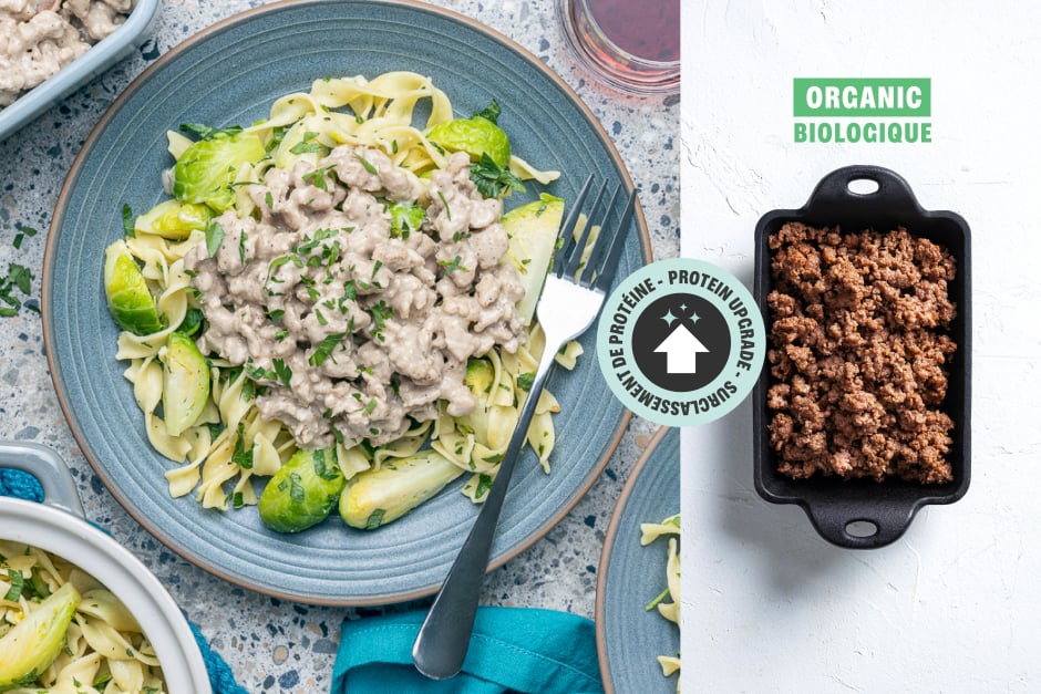 Protein Upgrade | Swedish-Inspired ORGANIC Ground Beef