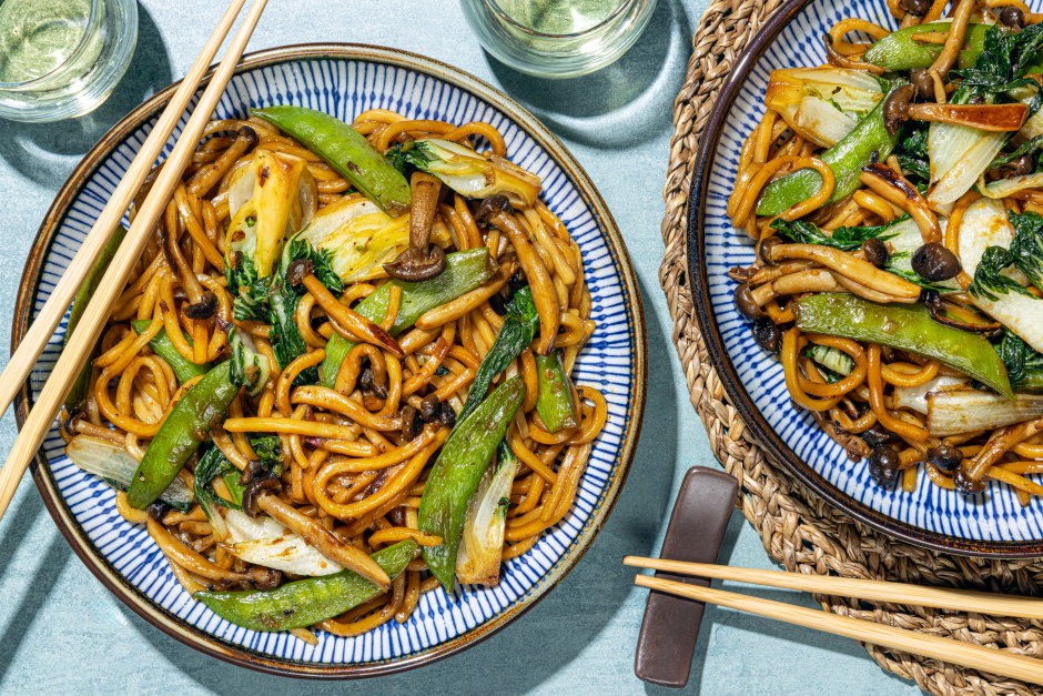 Shimeji Mushroom Yakisoba