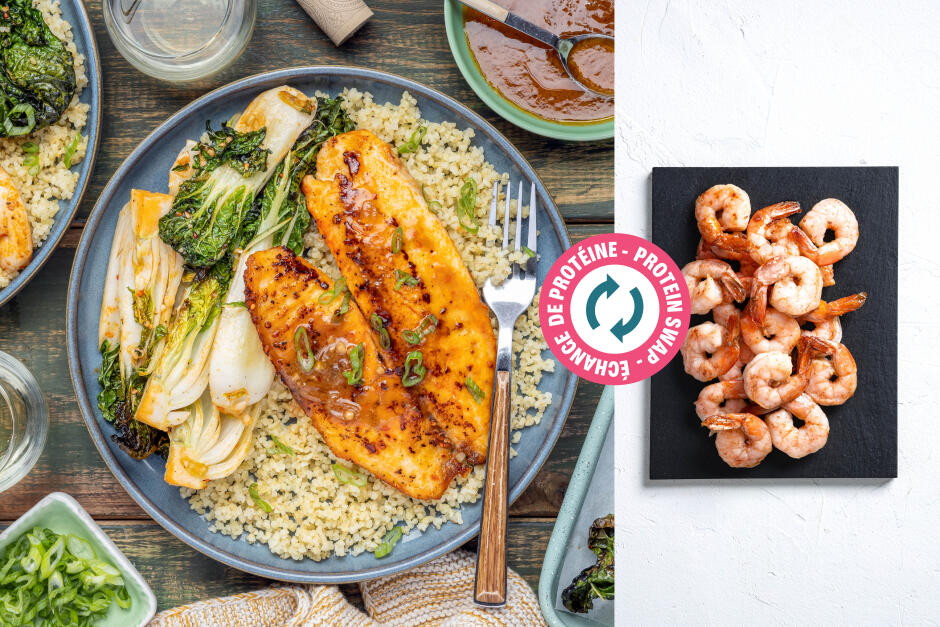 Protein Swap | Miso Butter Shrimp