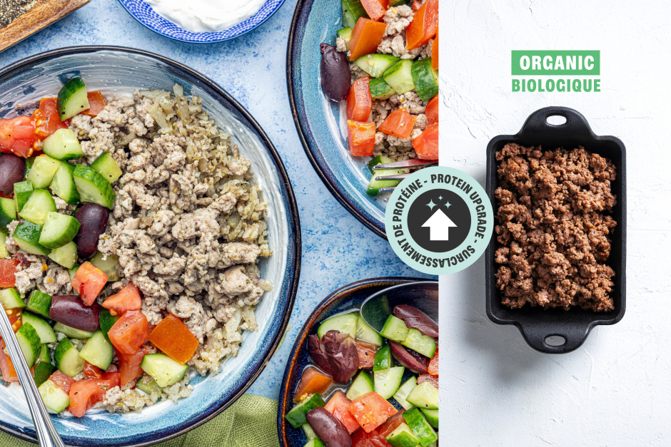 Protein Upgrade | Za'atar ORGANIC Beef Bowls