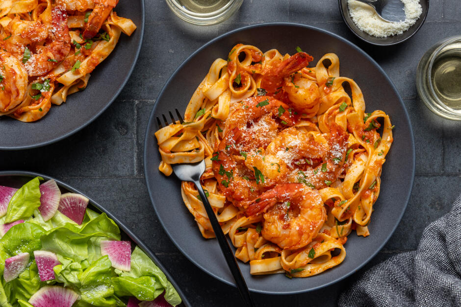 Spicy Tiger Shrimp Fra Diavolo