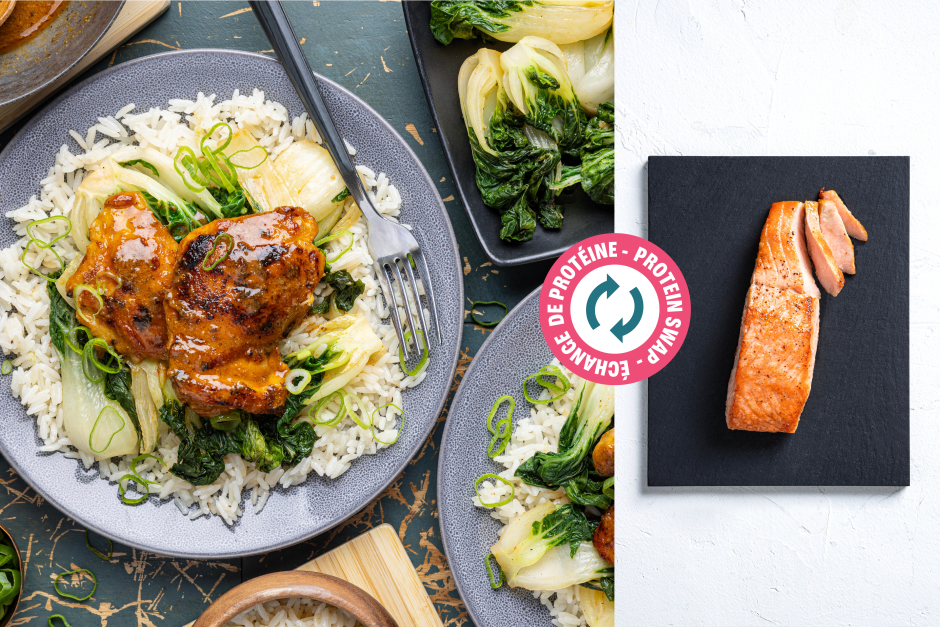 Protein Swap | Miso-Maple Glazed Salmon