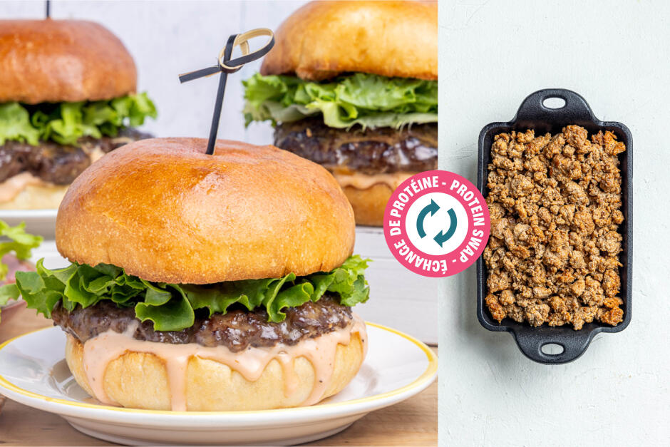 Protein Swap | Chorizo Smash Burgers