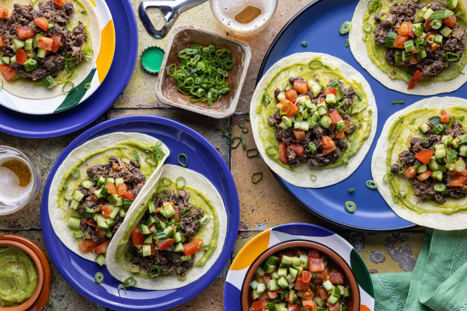 Vegan Black Bean Tacos
